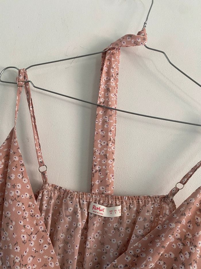 Robe d’été fleurie avec ceinture - photo numéro 4