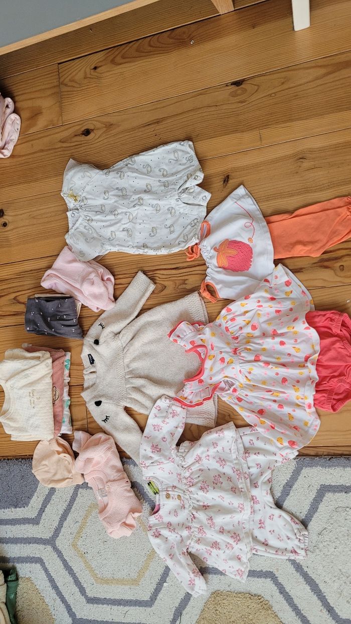 Lot habits fille 0 / 1 mois