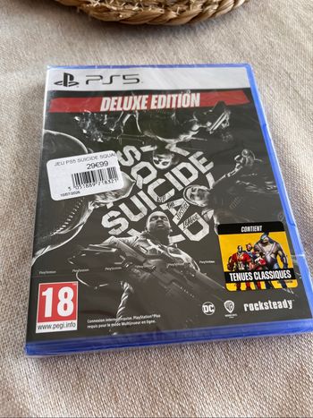 Jeu ps5 suicide squad deluxe édition