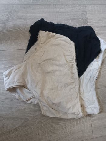 Lot 3 culottes spécial grossesse taille M (38-40)