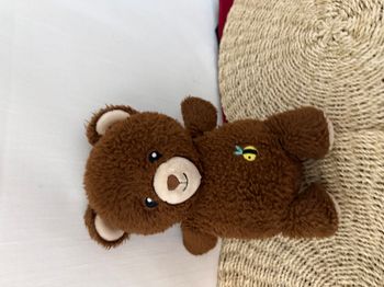 Cooper doudou Ours Brun abeille