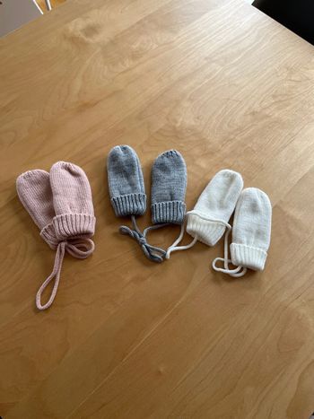 Lot de 3 paires de Moufle bébé
