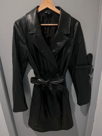 trench simili cuir