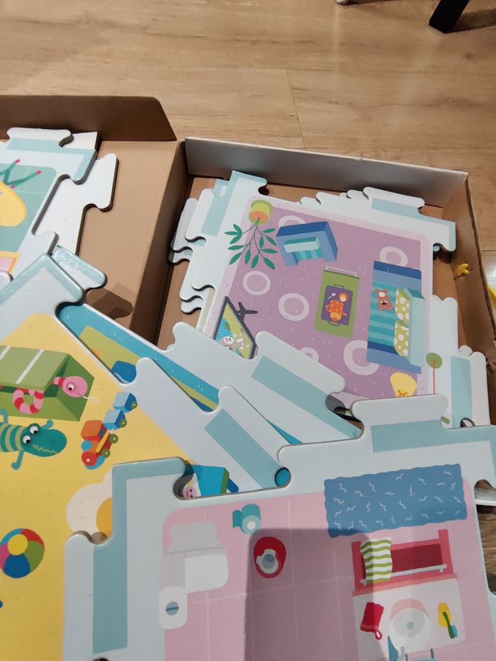 Puzzle géant thème La maison Oxybul - dès 18 mois - photo numéro 7