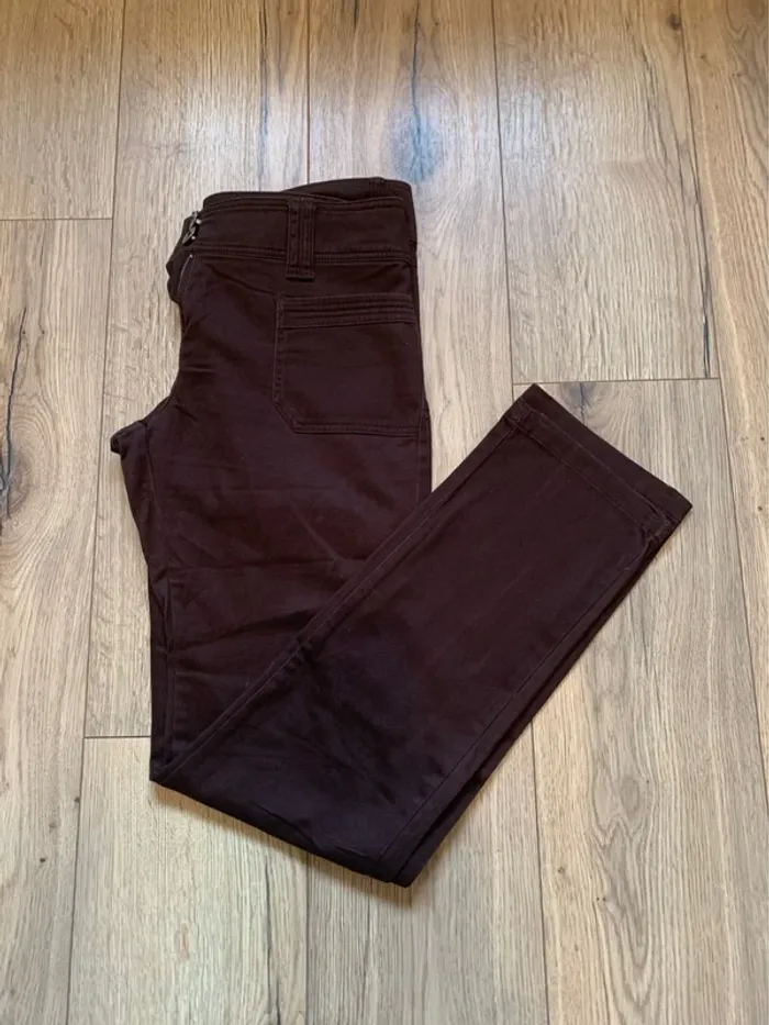 Pantalon Nothing Else Marron Taille 40