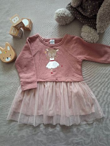 Robe tutu Rose fille danse printemps été 6 mois U