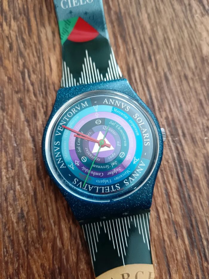 Swatch | montre Tarot 1992 gn131 - photo numéro 12