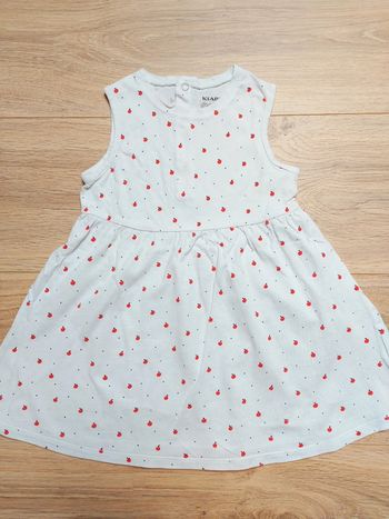 Robe légère pommes Kiabi 24 mois