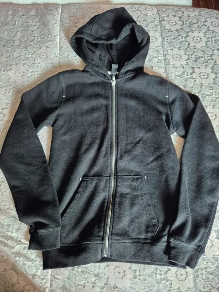 Gilet zip T 14 ans