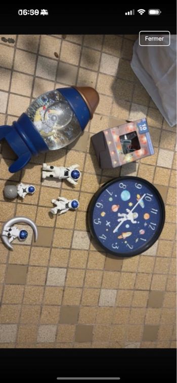 Lot thème espace cosmonaute