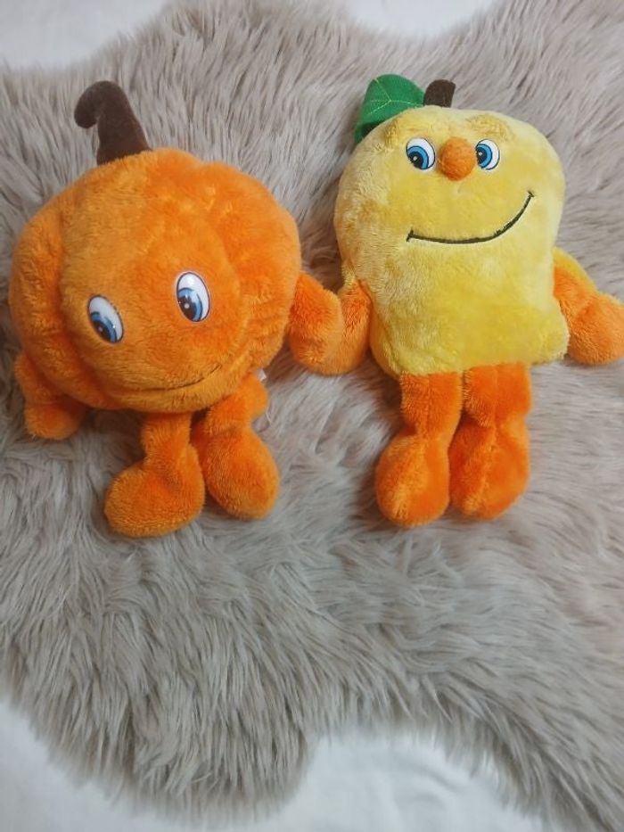 Peluche fruits et légumes