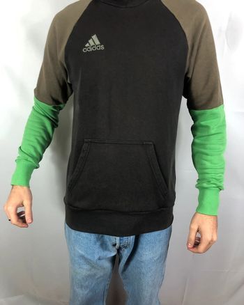 Pull à capuche brodé vintage - Adidas [ S ]