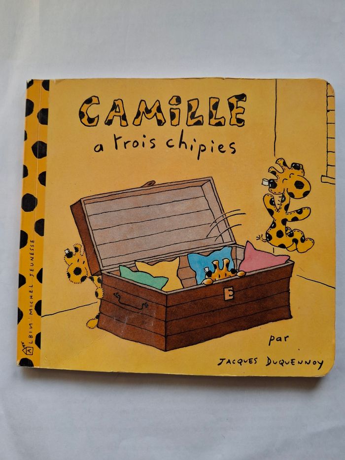 Livre enfant  "Camille a trois chipies "