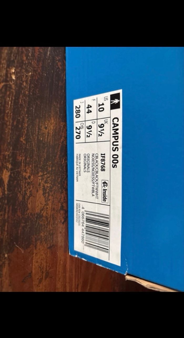 Chaussures homme Adidas campus - photo numéro 7