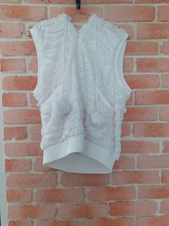 Gilet sans manches à capuche