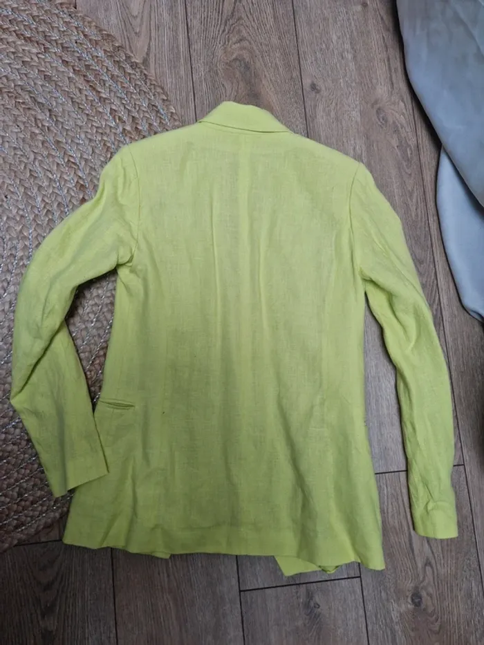 Veste blazer lin - photo numéro 2