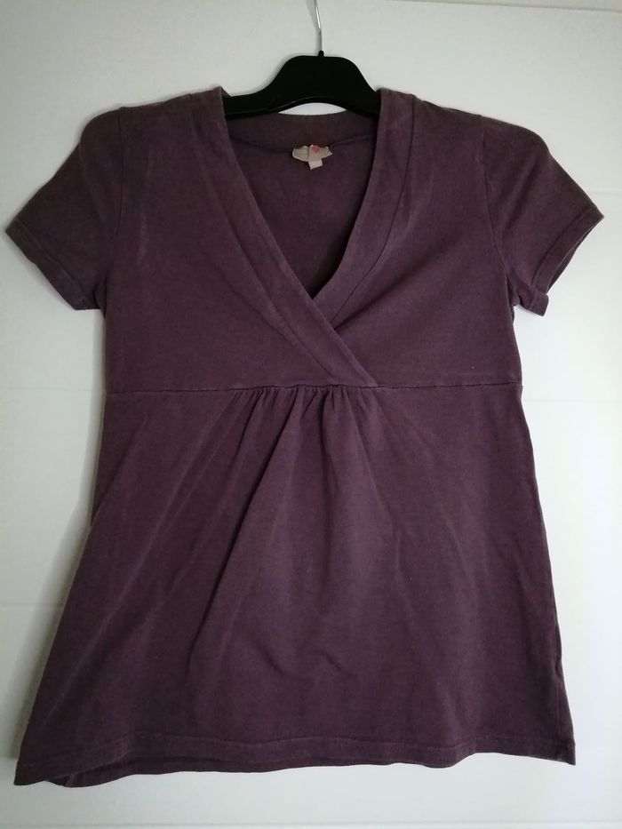 Haut maternité coeur croisé femme T38-40