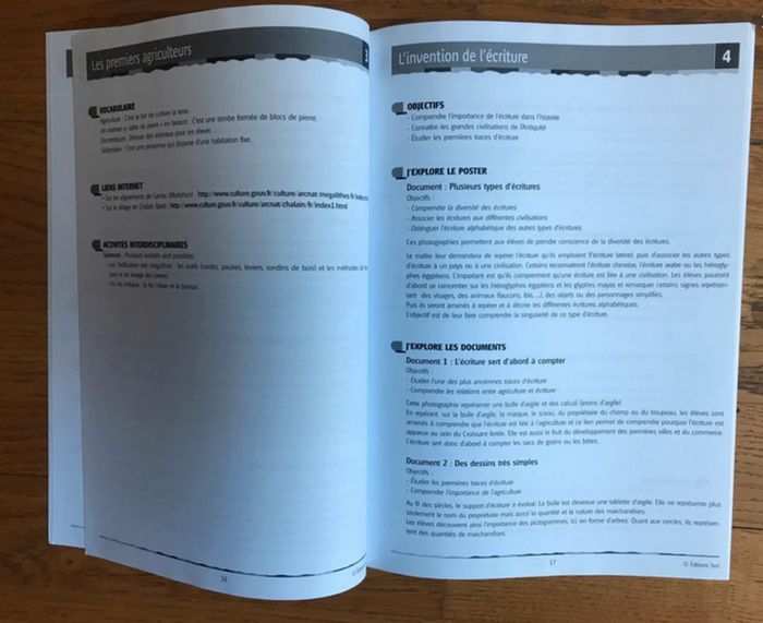 Histoire CM1 - CM2  la Préhistoire - l'Antiquité - 5 documents + fichier + posters + guide - photo numéro 12