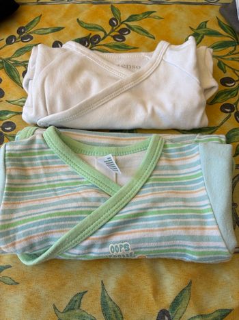 Lot de 2 bodies 