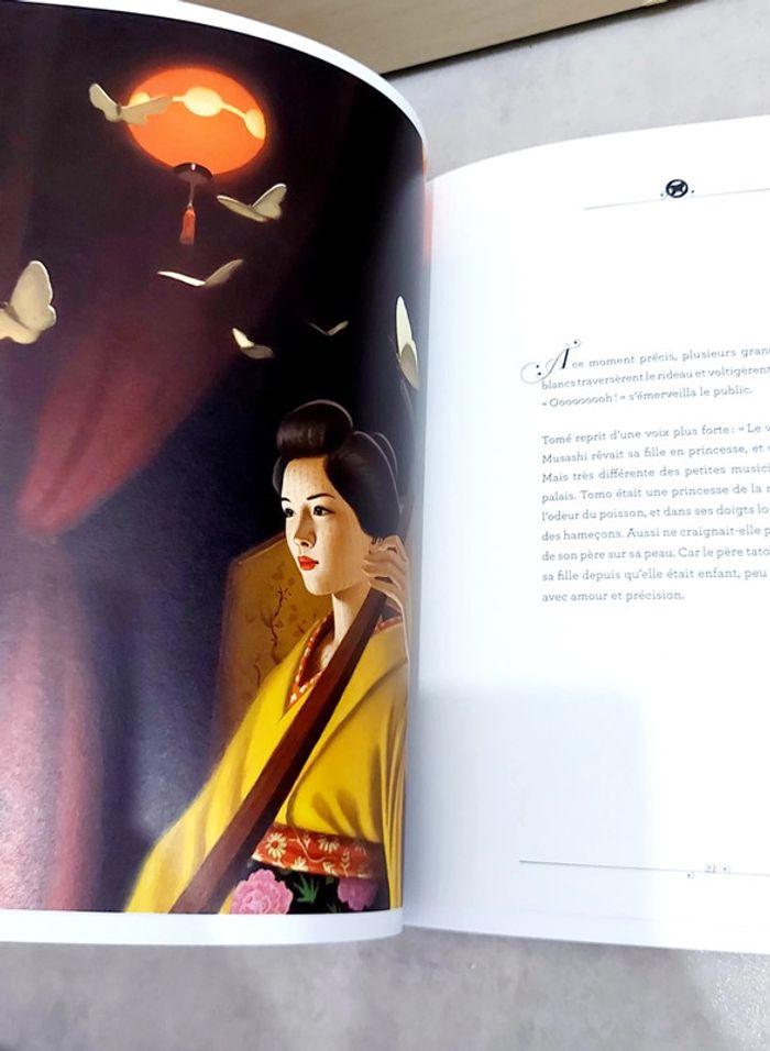 🌺 Livre (école des loisirs) : La fille du samouraï - photo numéro 5