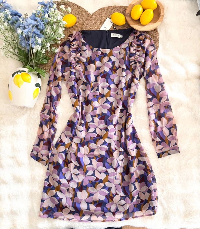 Robe fleurie violette Molly Bracken taille M