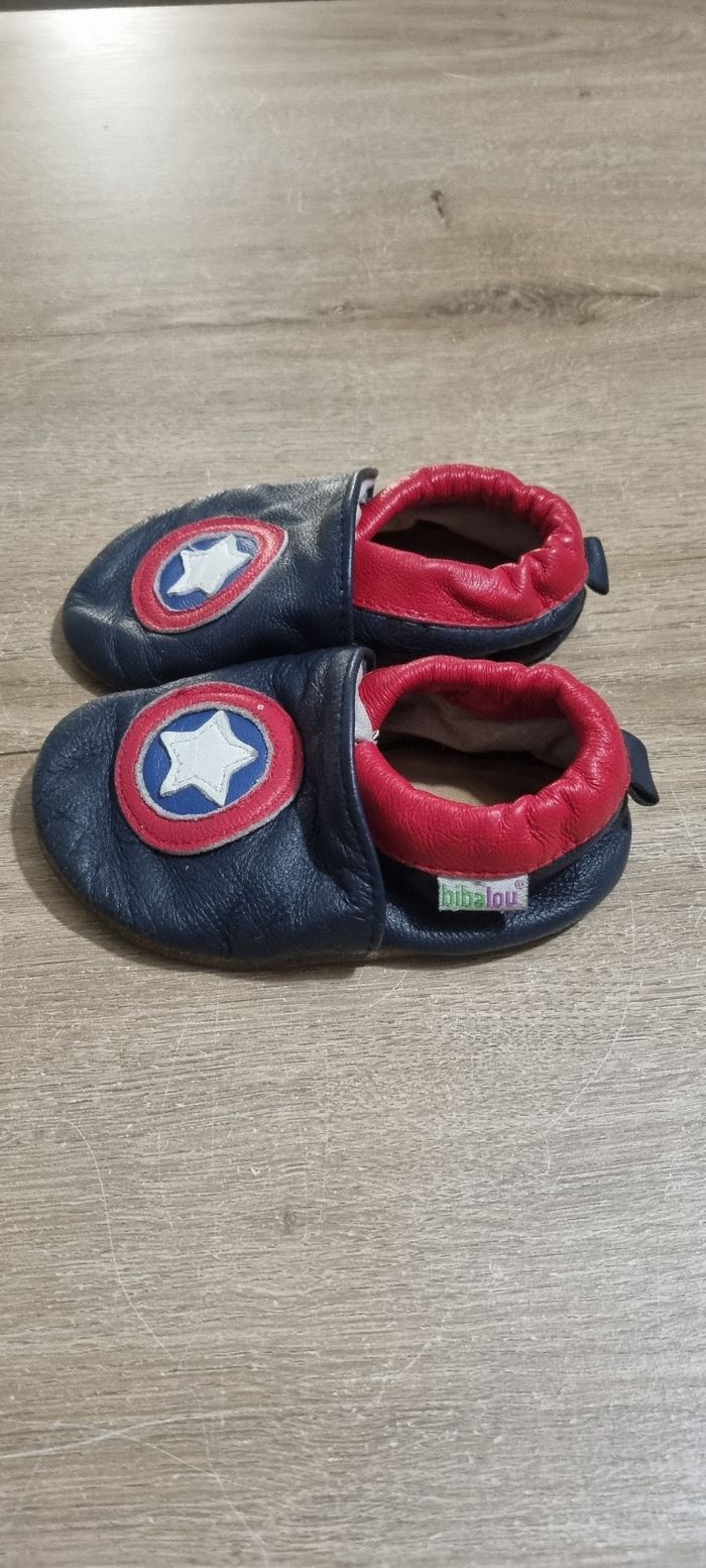 Chaussons souples en cuir 18-24 mois - photo numéro 3