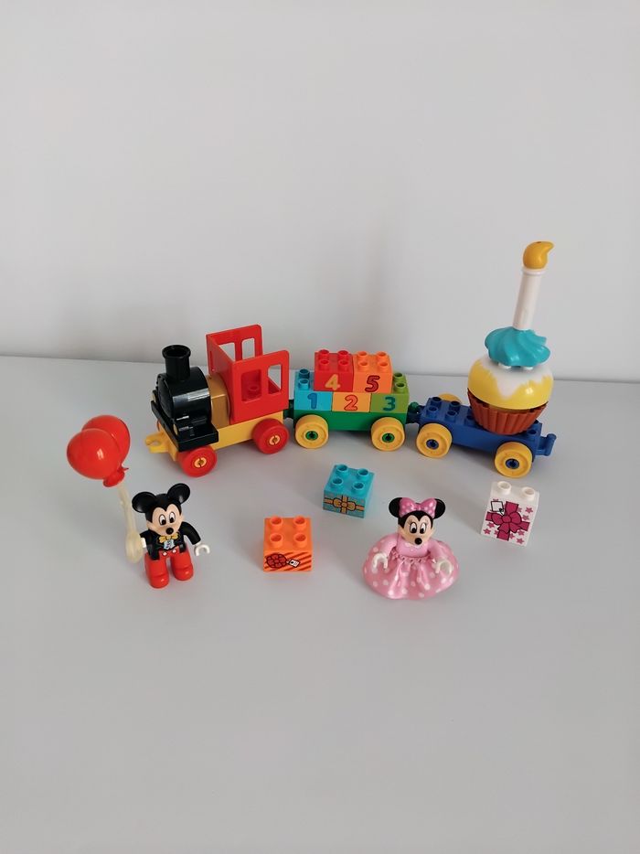 DUPLO Train Mickey et Minnie Anniversaire Disney 10597 Complet 🎂 - photo numéro 2