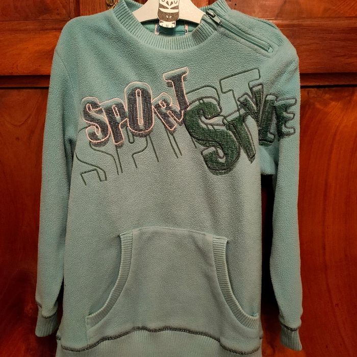 Sweat garçon 6 ans polaire sport style - photo numéro 2