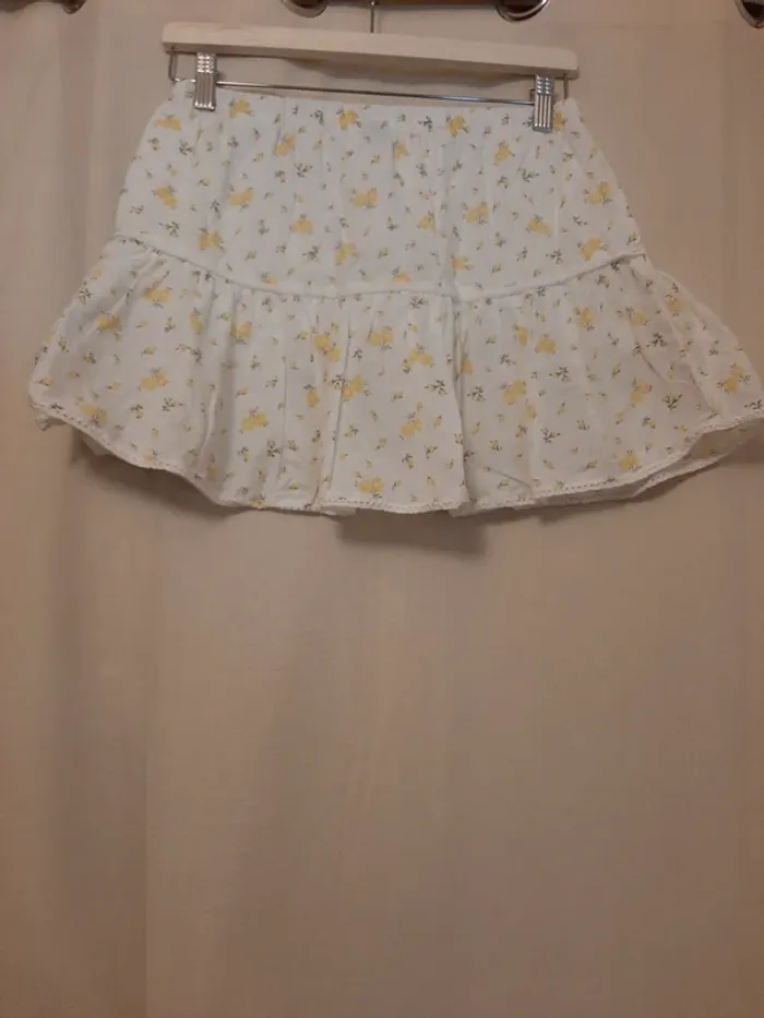 Jupe à fleurs h&m neuf