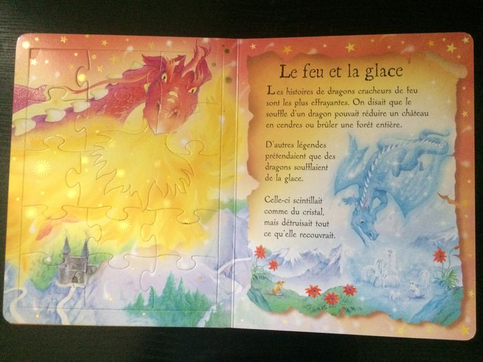 Livre puzzle dragon - photo numéro 3
