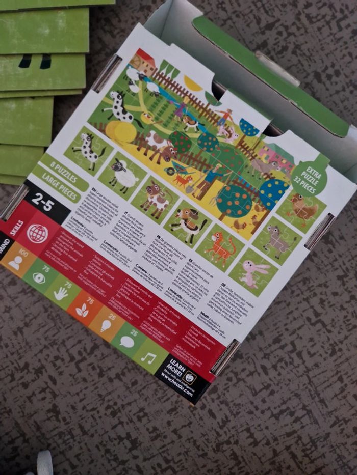 Puzzle 2 à 5 ans 8 en 1 - photo numéro 2