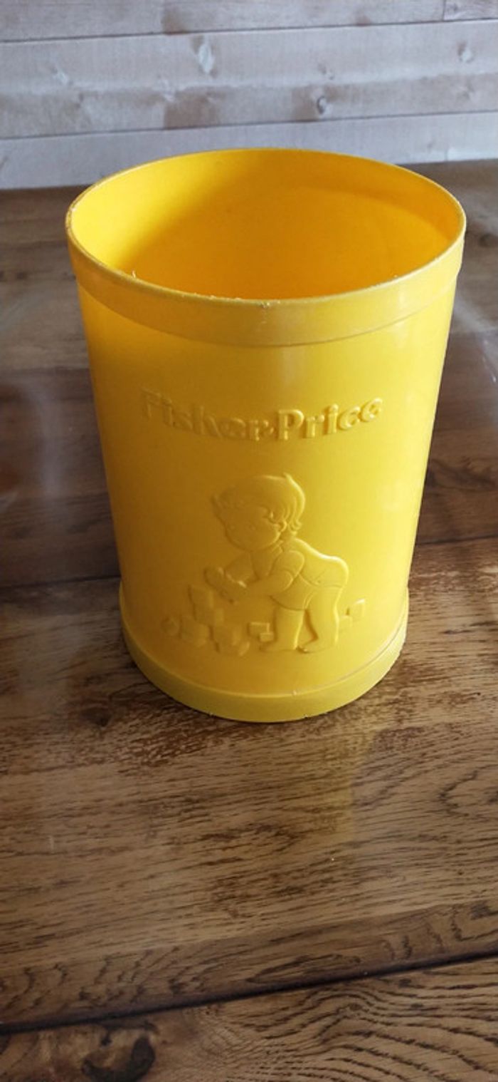 Boîte à forme vintage Fisher Price