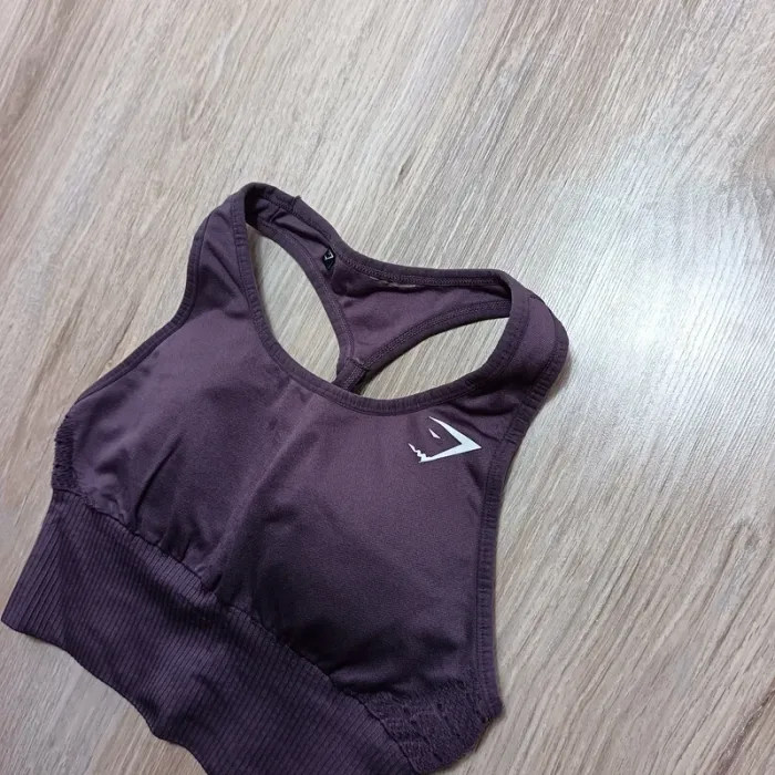 Brassière gymshark femme s violet pourpre - photo numéro 2