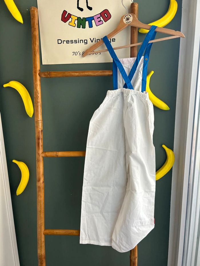 Salopette vintage color block 5-6ans - photo numéro 3