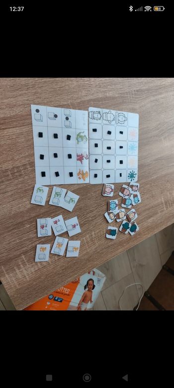 Activité enfant forme, couleur, repère dans l'espace 