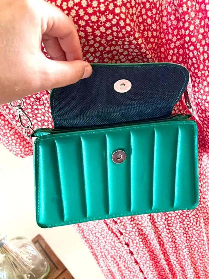 Sac à Main Trendy Vert Émeraude - Fashion & Bag - photo numéro 10