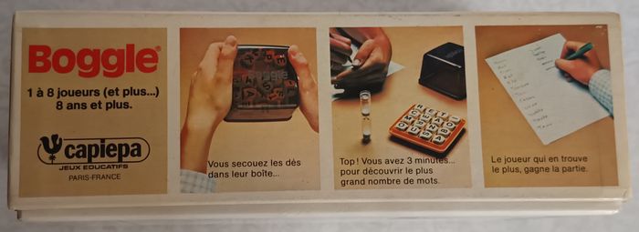 Jeu de société vintage BOGGLE Capiepa 1977 en Bon État - photo numéro 5