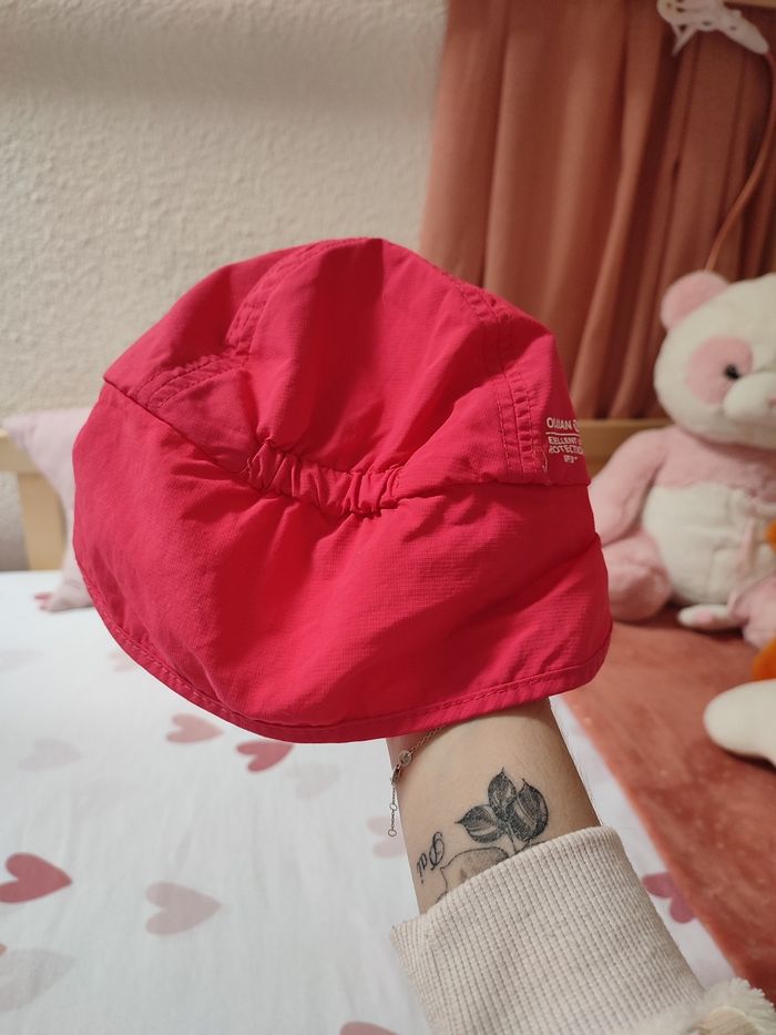 Casque bébé fille - Anti-uv - 6/12 mois - Très bon état - Olaian - photo numéro 3