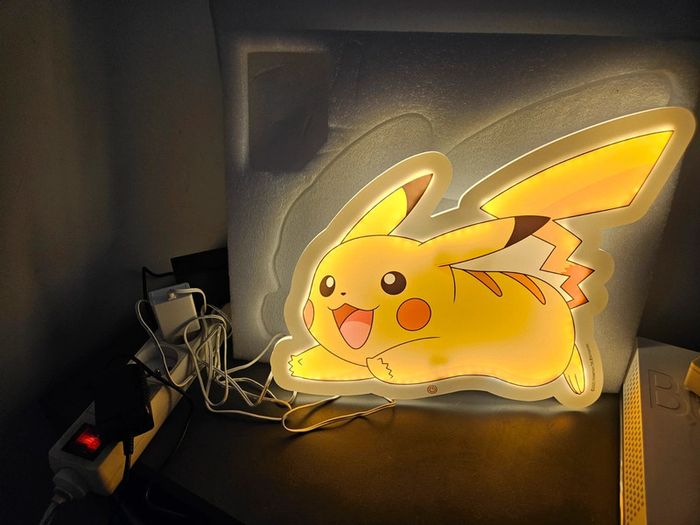 Lampe led pikachu pokémon - photo numéro 5