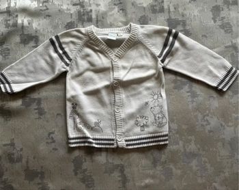 Gilet manches longues bébé 3 mois – disney winnie l’ourson – tbe