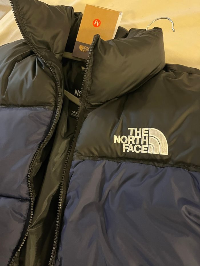 The North face 700 doudoune noir/bleu - photo numéro 7