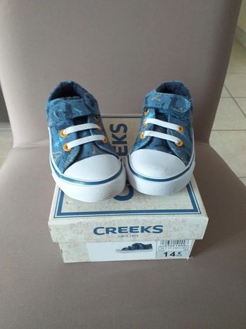 Chaussures toiles Creeks pointure 21
