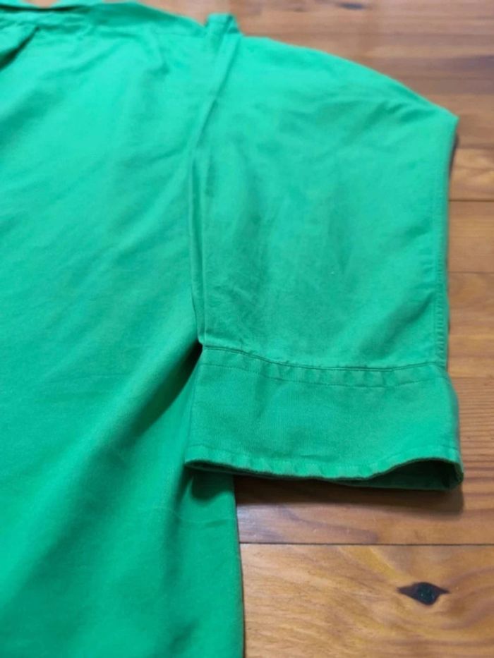 Chemise Ralph Lauren - Blake - Logo brodé bleu - Vert clair - Taille XL - photo numéro 6