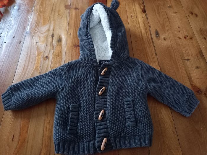 Gilet Gris - 9 mois main image 1