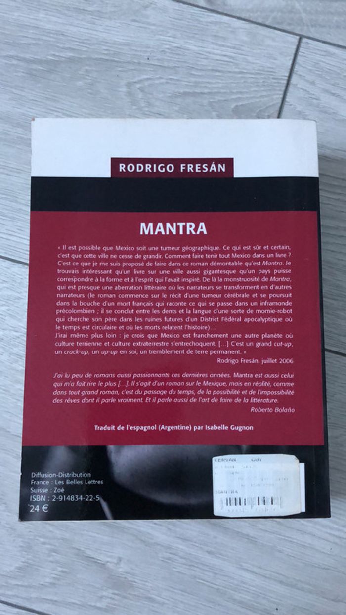 Livre MANTRA - photo numéro 2