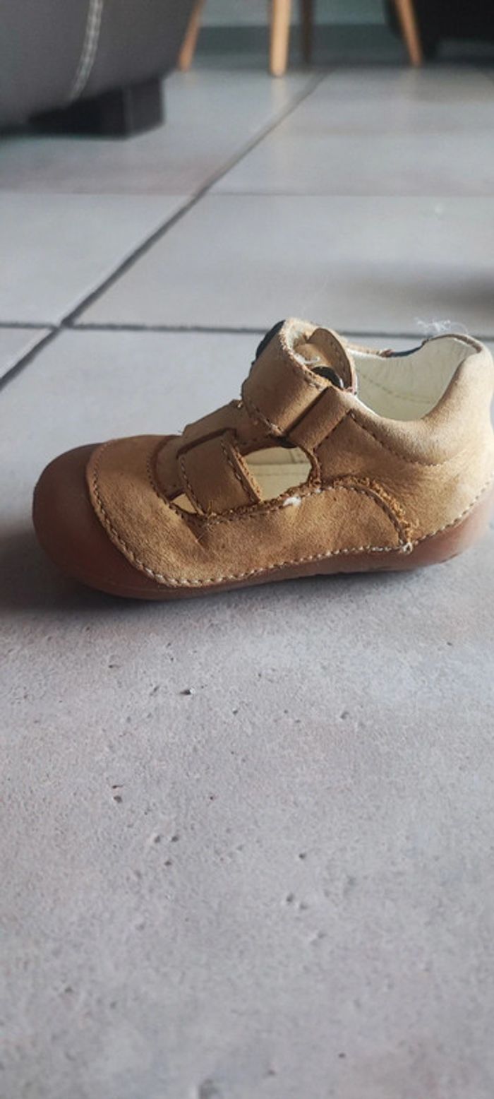 Sandales bébé à scratch - photo numéro 2