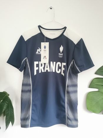 Maillot Équipe de France Olympique Paris 2024 Le Coq Sportif Taille XS