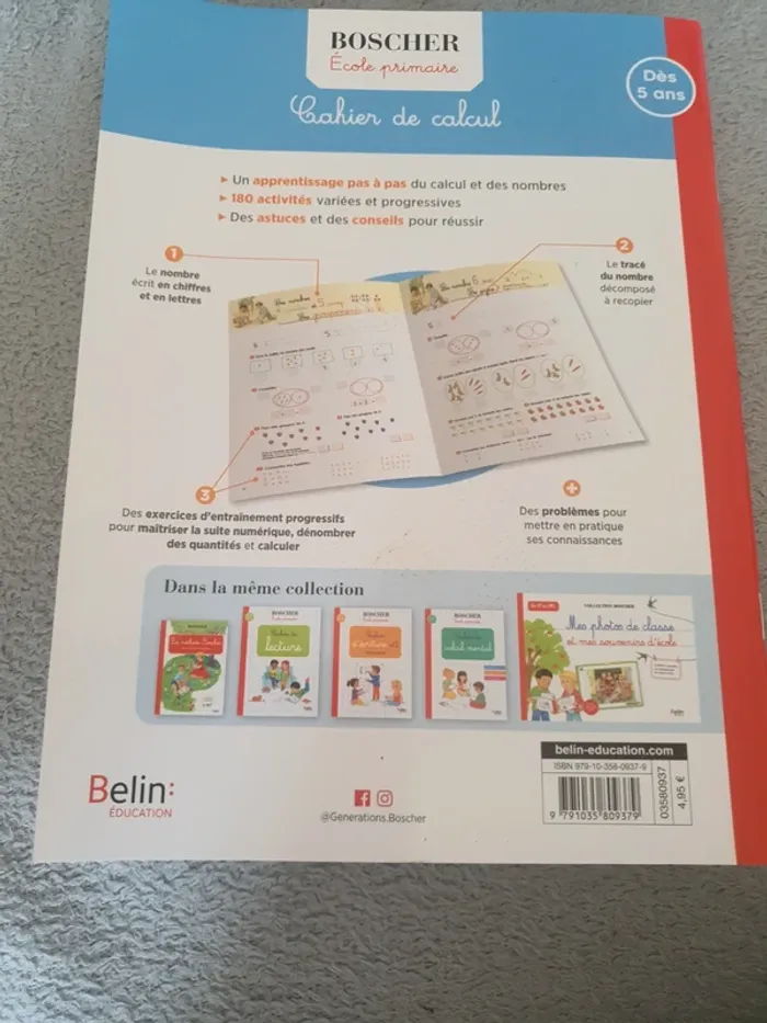 Cahier de calcul des 5 ans - photo numéro 2