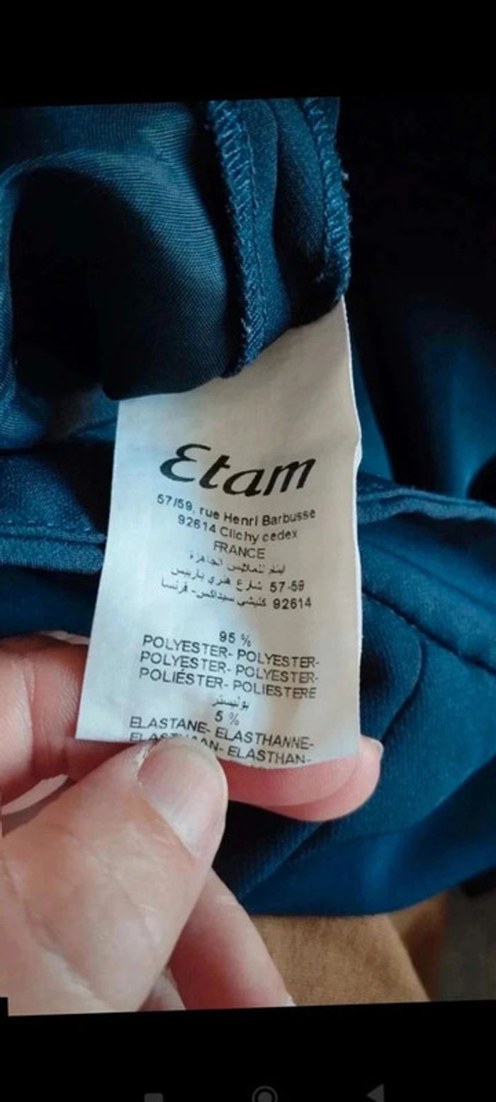 Short marine Etam taille 34 - photo numéro 7