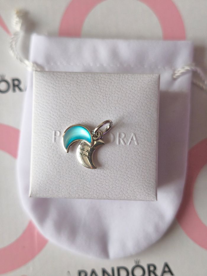 Charm Pandora croissant de lune - photo numéro 7
